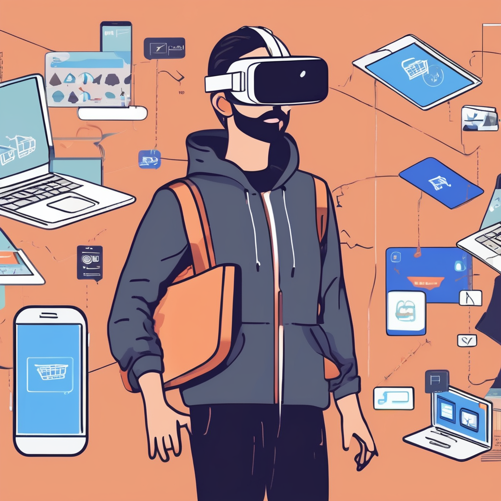 مستقبل التجارة الإلكترونية: كيف يتغير مفهوم التسوق عبر الإنترنت مع تقنيات الواقع المعزز والواقع الافتراضي؟